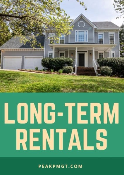Long term rentals